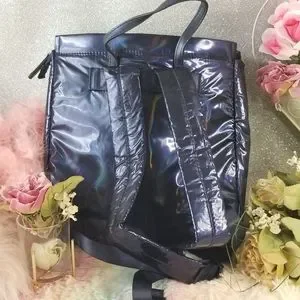 TAHARI Navy Blue Shiny Backpack New Women\'s Bag NWT I Tahari Women main image 4